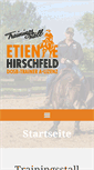 Mobile Screenshot of etienne-hirschfeld.de